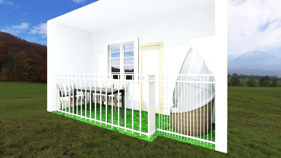 balkon 3d design renderings