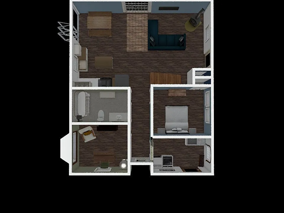 Home Design 3d design renderings
