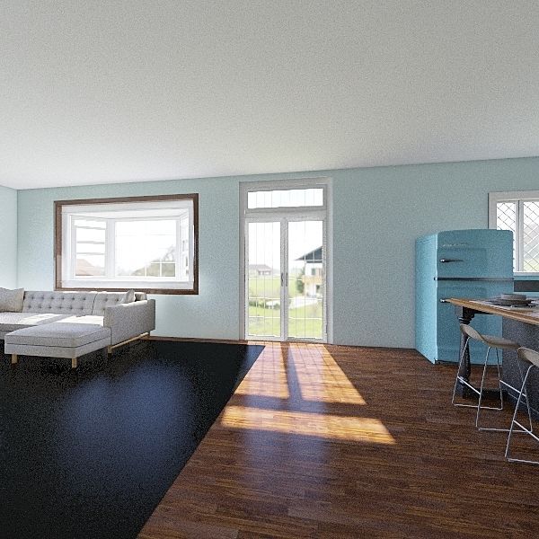 Bed and Breakfast 3d design renderings
