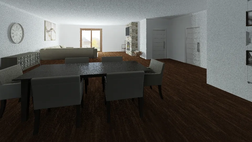 Rustic house 3d design renderings