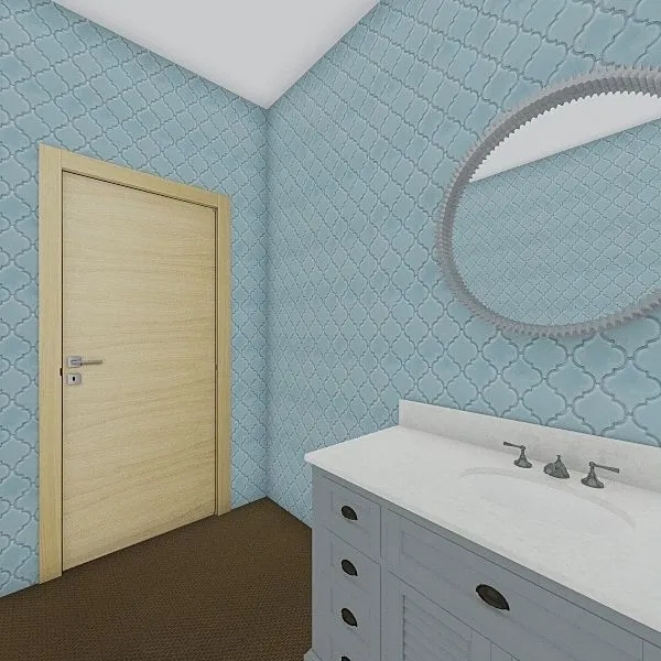 casa blu 3d design renderings