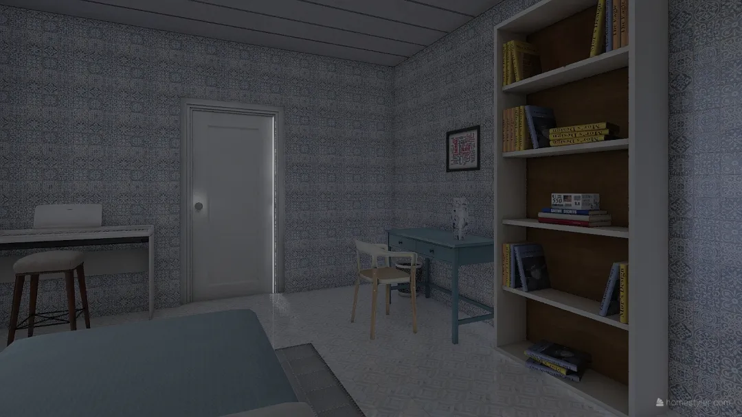 Bedroom Morning 3d design renderings