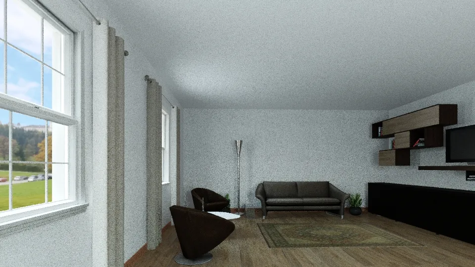 my first room 3d design renderings