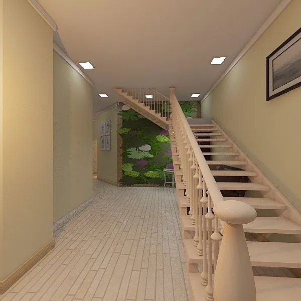 Квартира N2 Вечером 3d design renderings