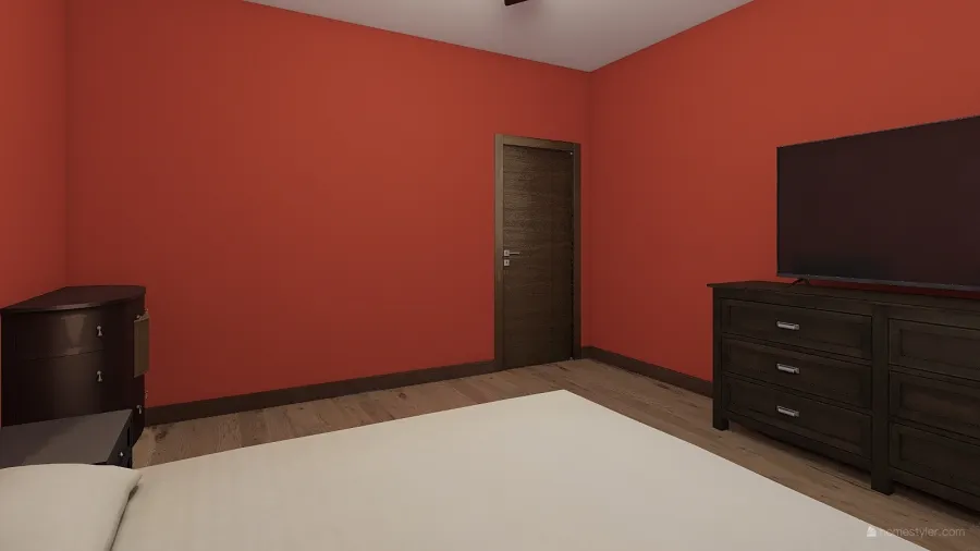 One Bedroom house 3d design renderings