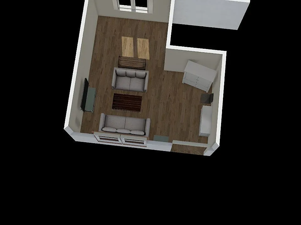 1315 Family Room 3d design renderings