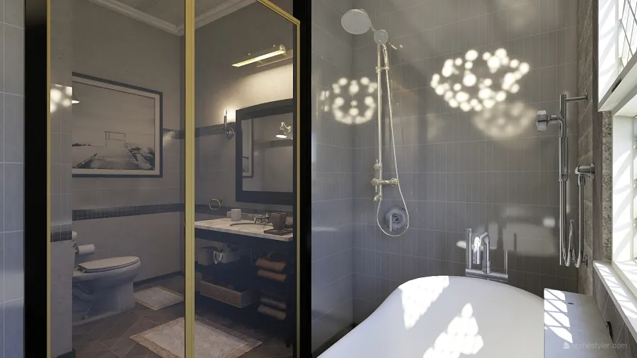 One Bedroom Apartment Take 3 3d design renderings