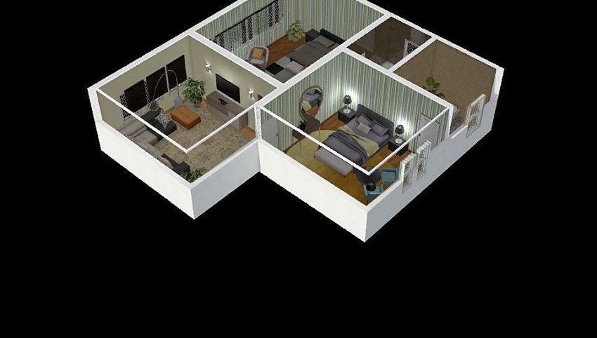 Cool house 3d design picture null