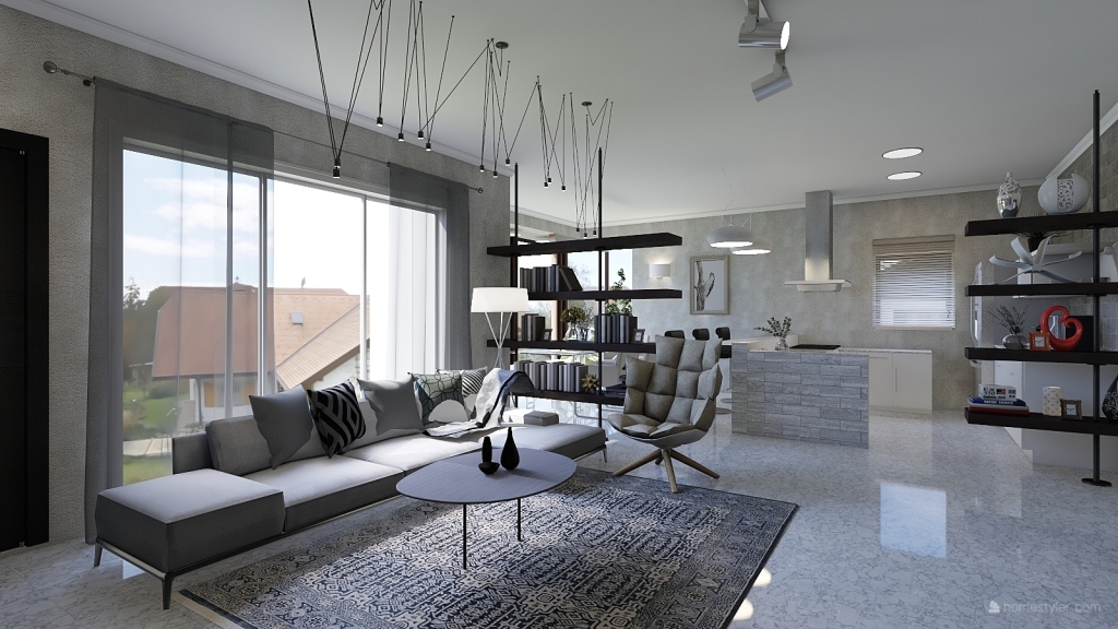 Gray of Fame 3d design renderings