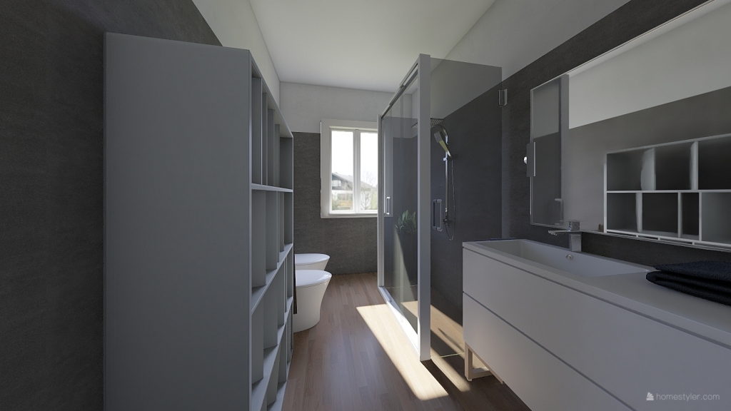 Bagno Casa3 3d design renderings