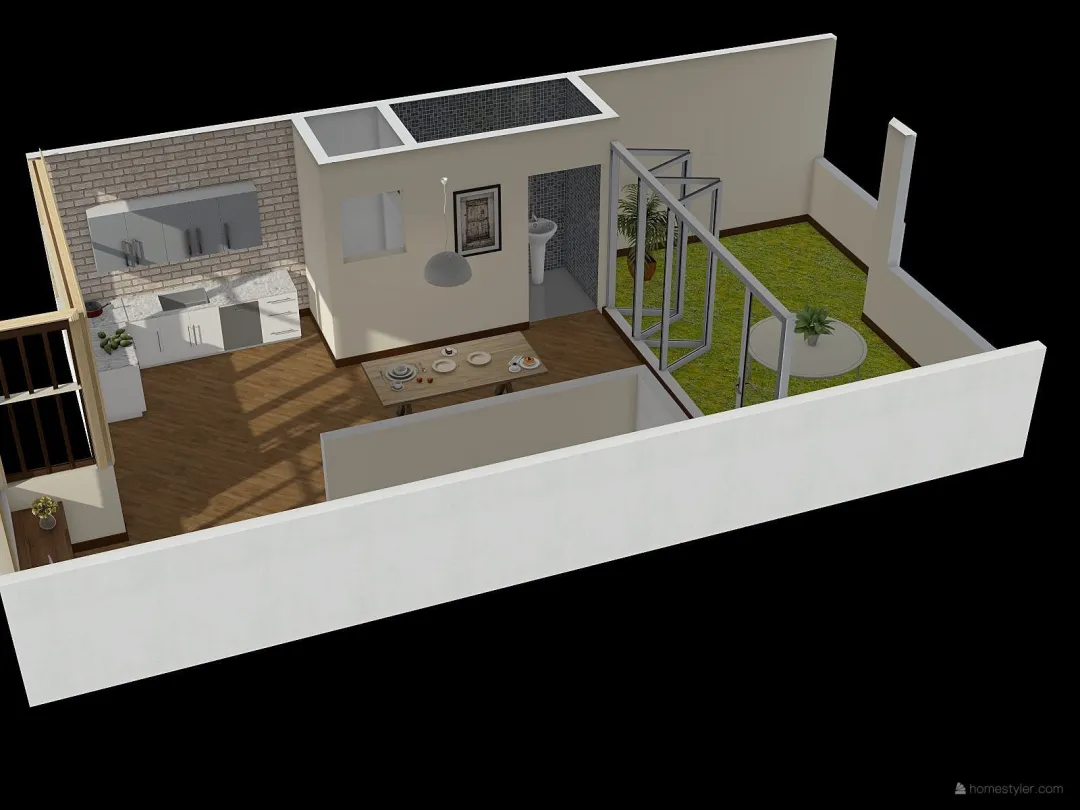 Terraço2b 3d design renderings