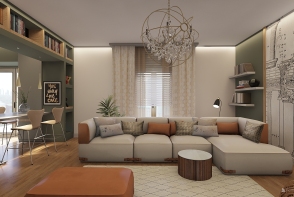 Contemporary Appartamento a Milano Design Rendering