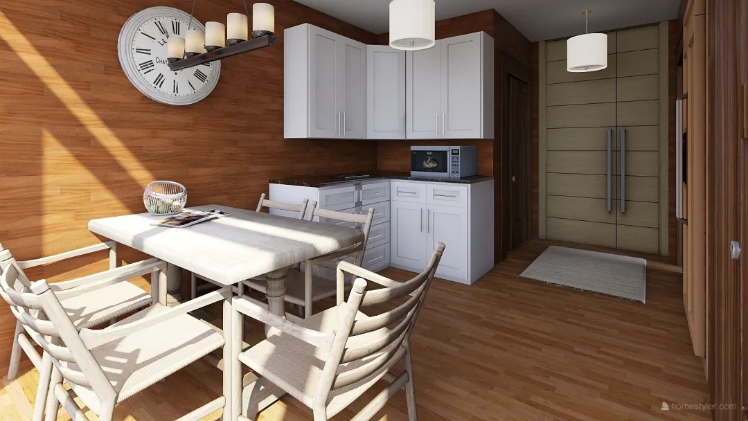 cabin  house 3d design renderings