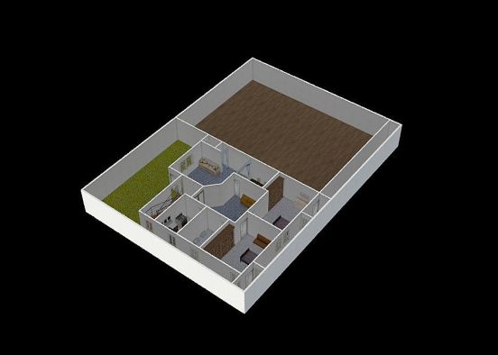 Floor Plan - 80 front - 3 Design Rendering