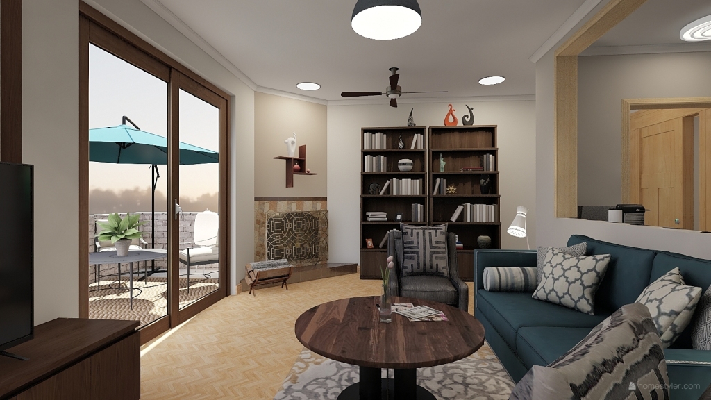 One Bedroom Apartment Take 4 3d design renderings