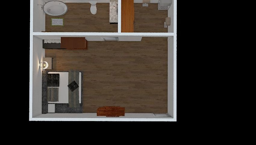 Master Bedroom and Bathroom 3d design picture 50.27