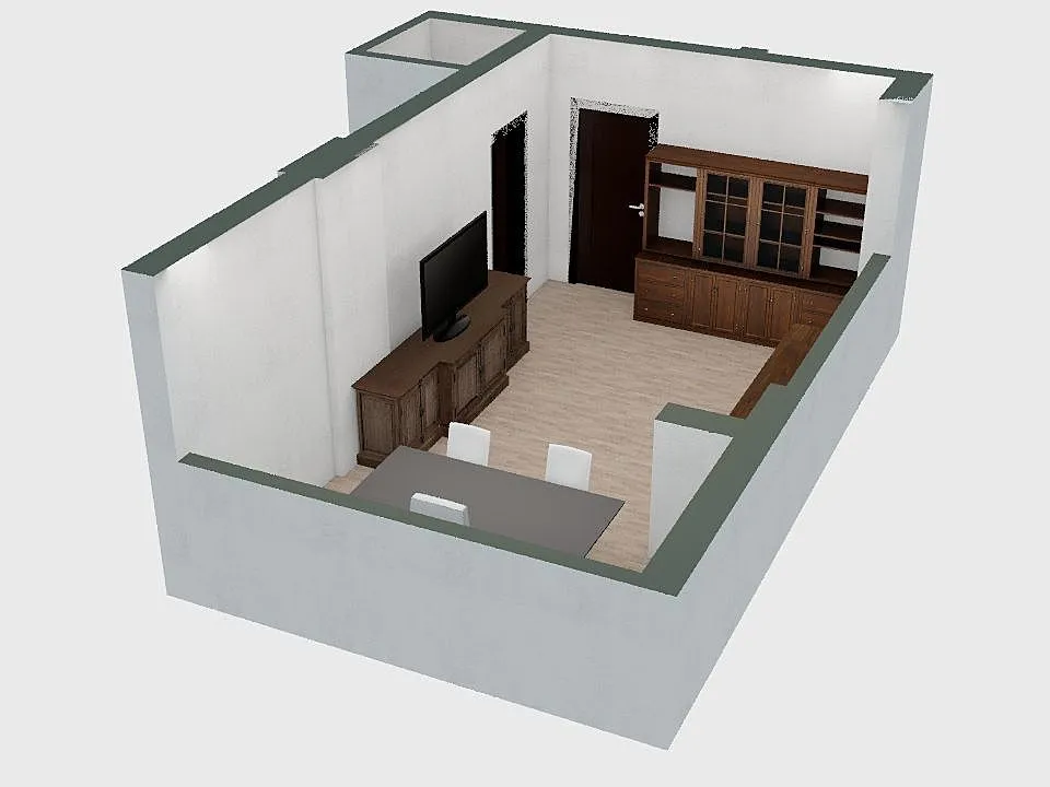 business center 3d design renderings