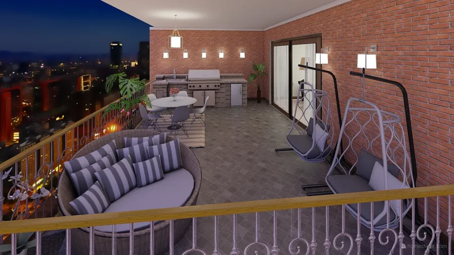 DOE'S RESIDENCE - Ground Floor Proposal 3d design renderings