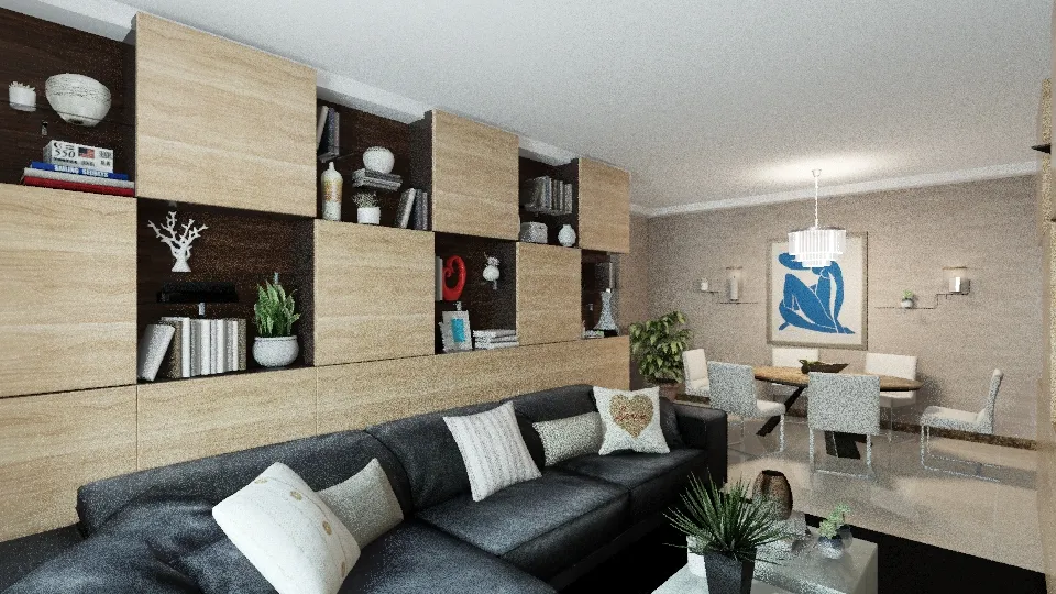 План 3-d квартиры 3d design renderings
