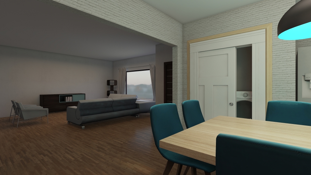 Apartment 2 3d design renderings