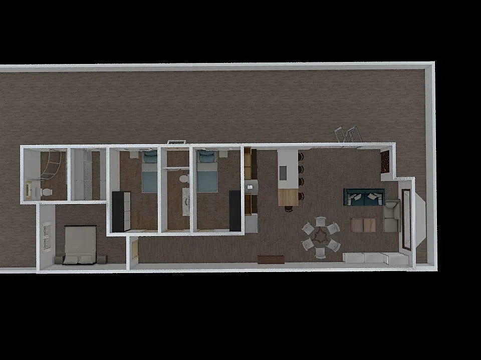 casa terreno POA 3d design renderings