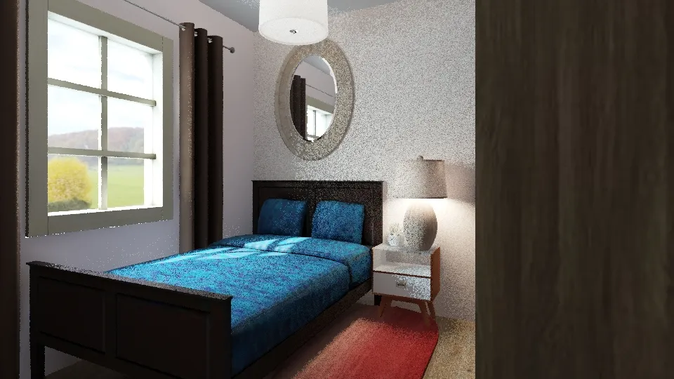 Bedroom design 3d design renderings