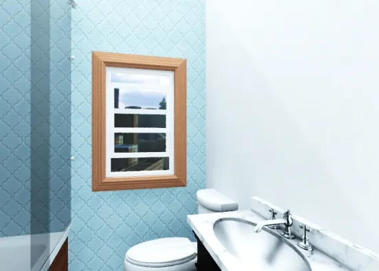 main bathroom Design Rendering