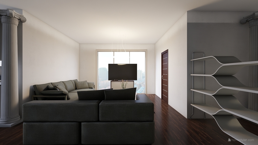 Luxury Penthouse Suite 3d design renderings