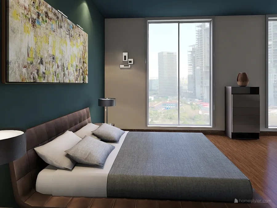 Progetto condominio verde 64 3d design renderings