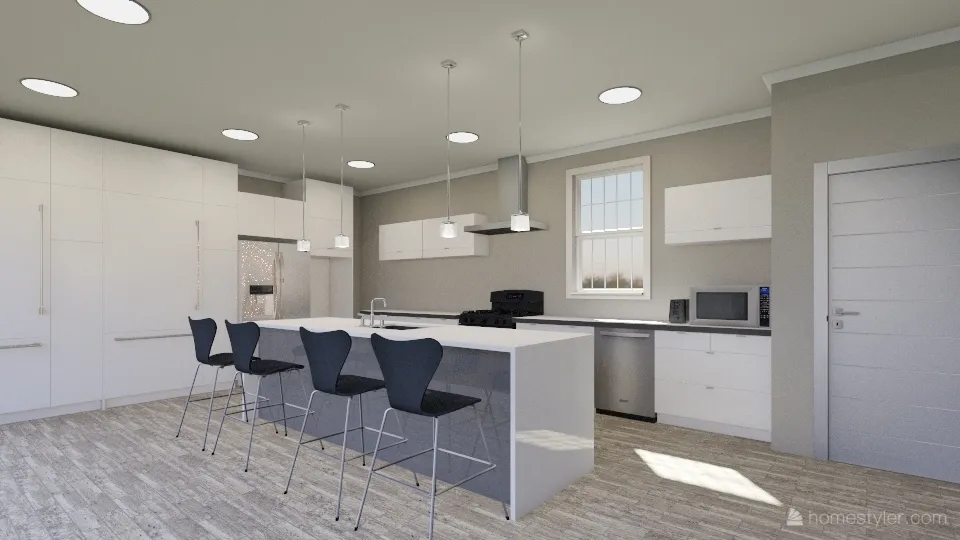 My dream kitchen 3d design renderings
