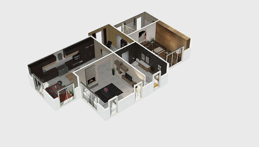 Luxurious Family House 3d design picture 134.98