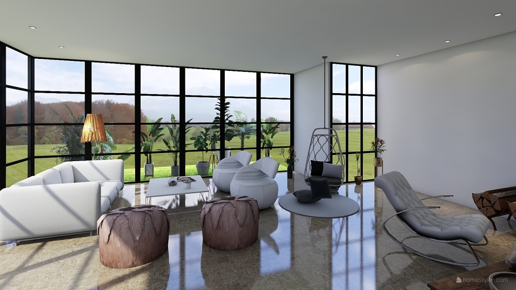The Contemporary House 3d design renderings