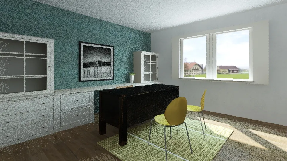 Living Room Addition 3d design renderings