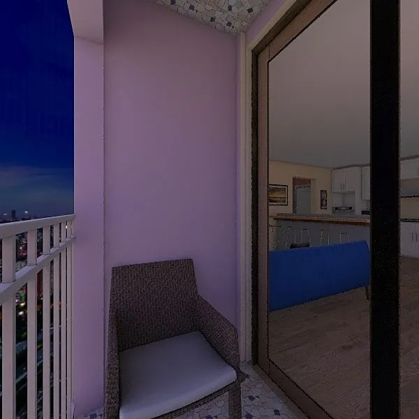 Future Apartment 3d design renderings