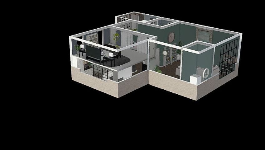 Loft-Style Home 3d design picture 127.78