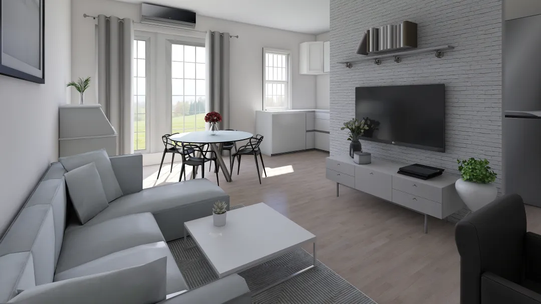 Mieszkanie Ursus 3d design renderings