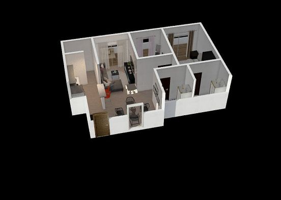 apartment  Design Rendering