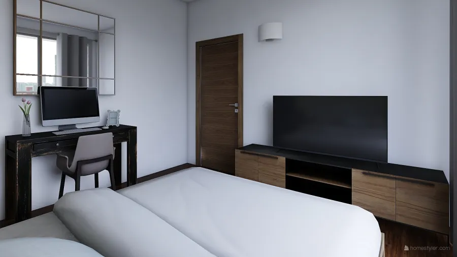 Apartamento Comodo 3d design renderings
