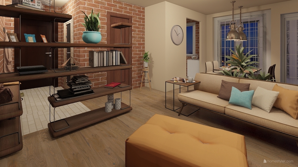 Квартира 3d design renderings