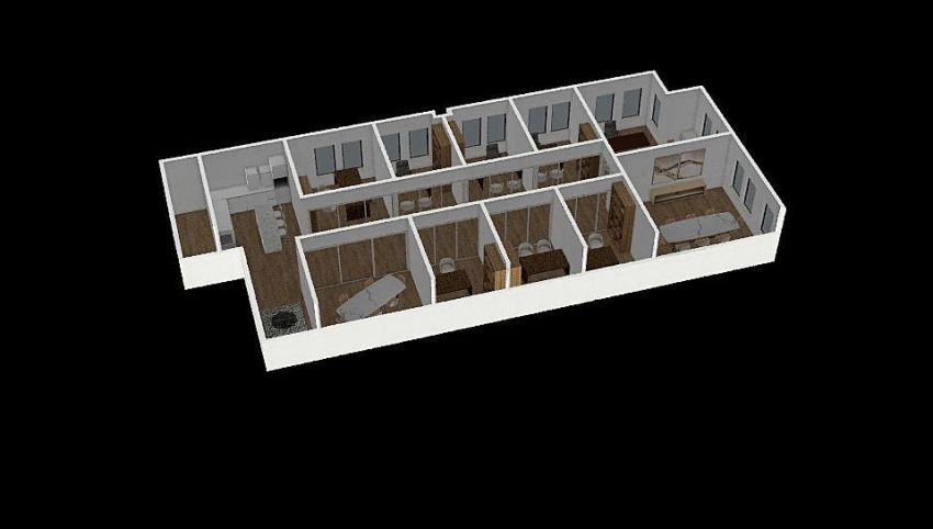 1000 F OFFICE SPACE 3d design picture 190.92