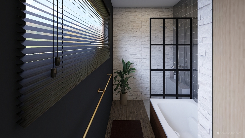 BATH-SHOWER-TOILET 3d design renderings