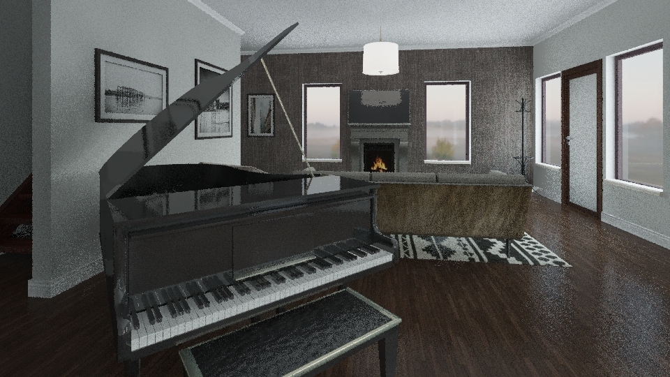2 Story home 3d design renderings