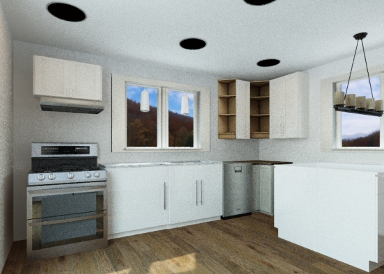 Lurecliff Kitchen Design Rendering