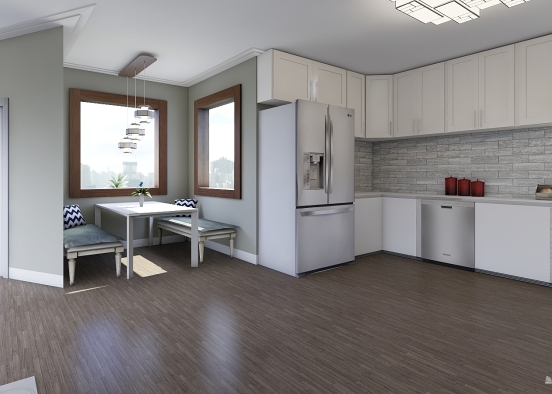New York apartment Design Rendering