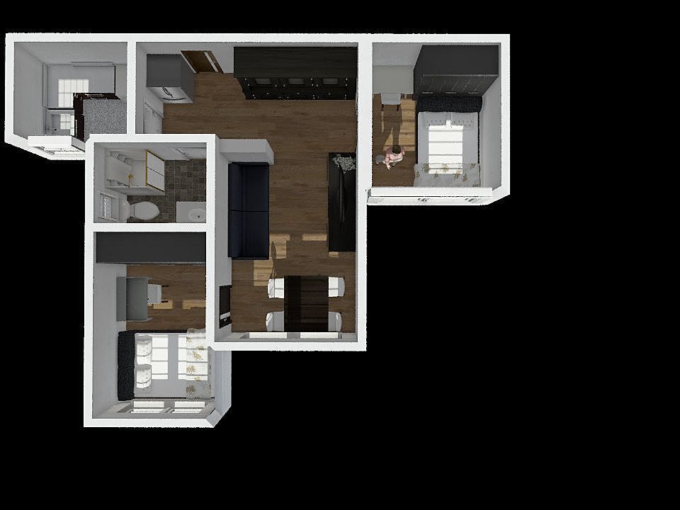 Roxy House 3d design renderings