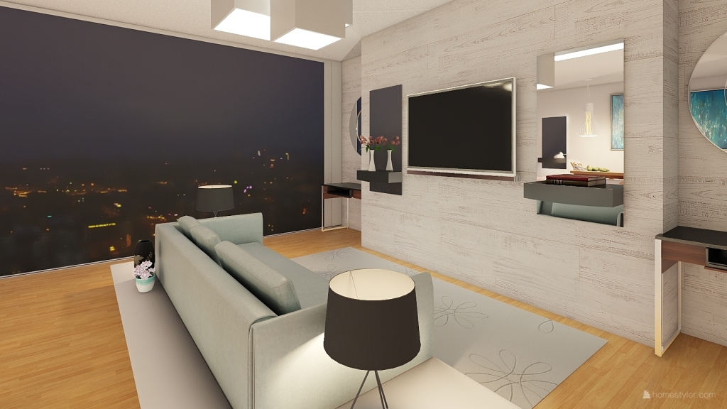 Hotel Je Vu 3d design renderings