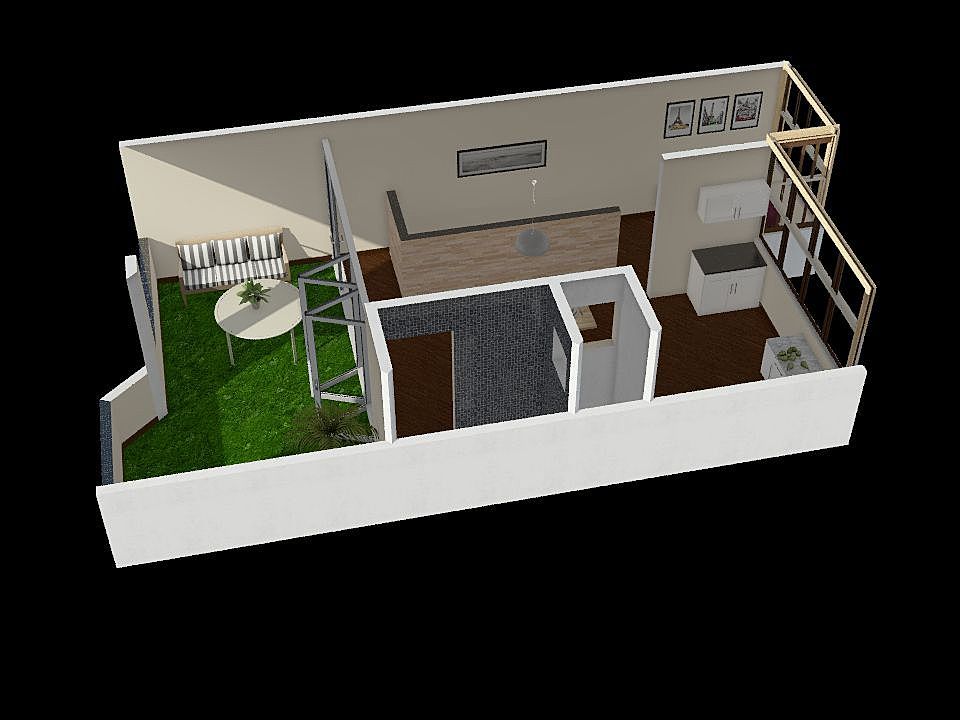 Terraço2C 3d design renderings
