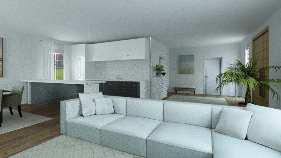 Apartment 1 3d design renderings