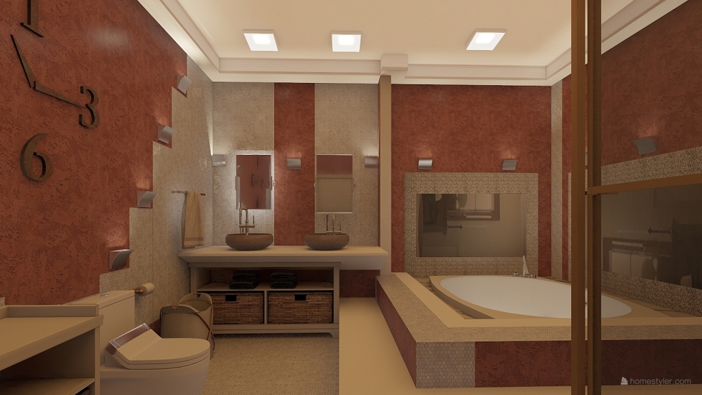 suite d'hotel 3d design renderings