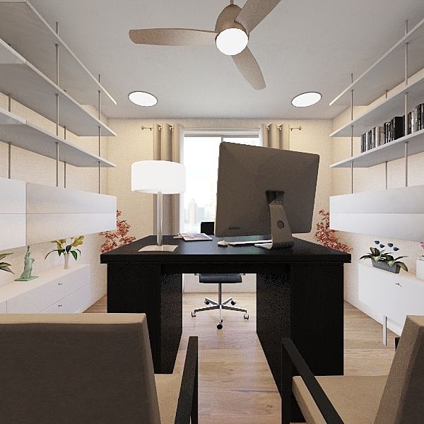 Modern Office (Floor) 3d design renderings